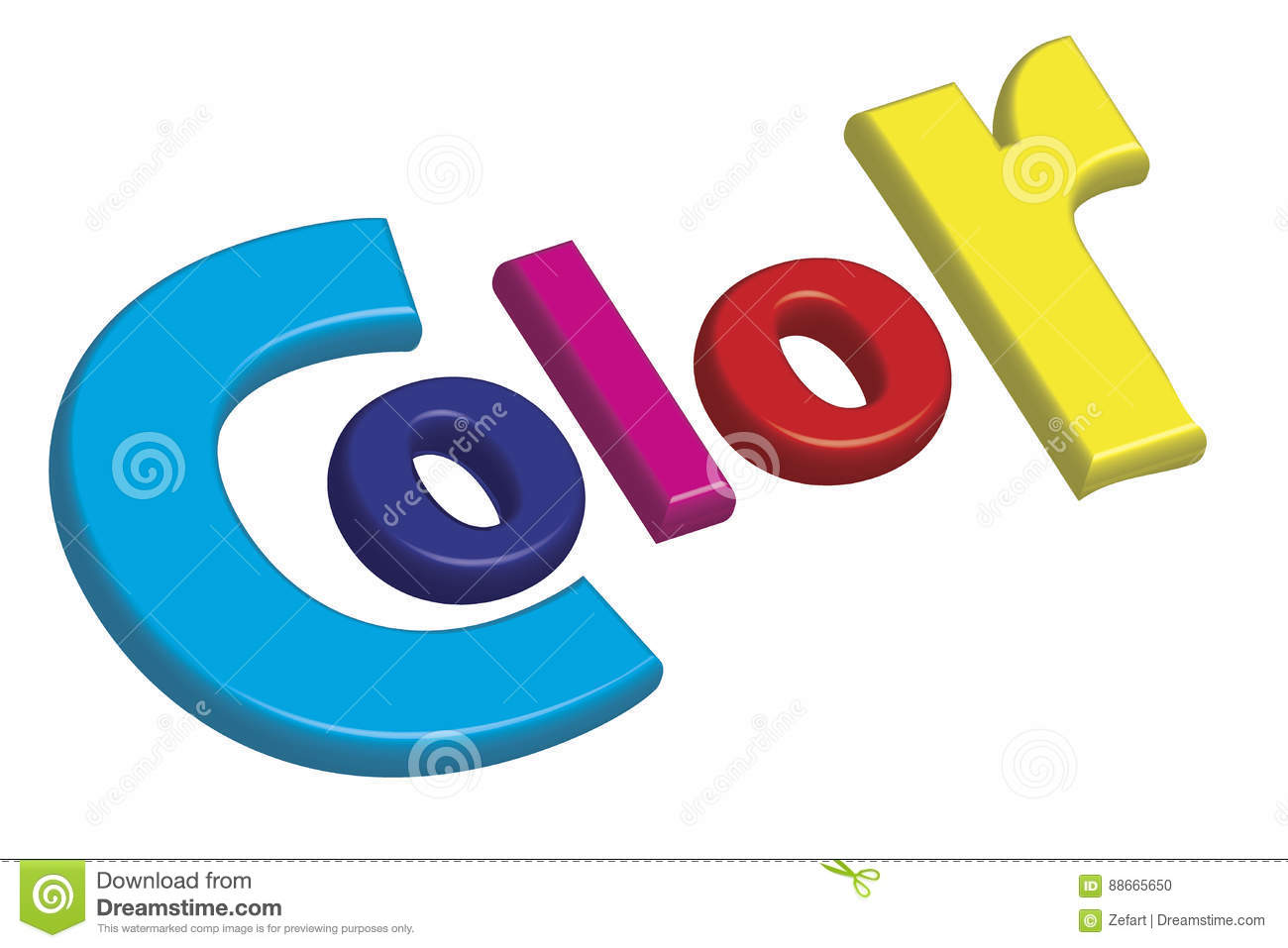 colores letra